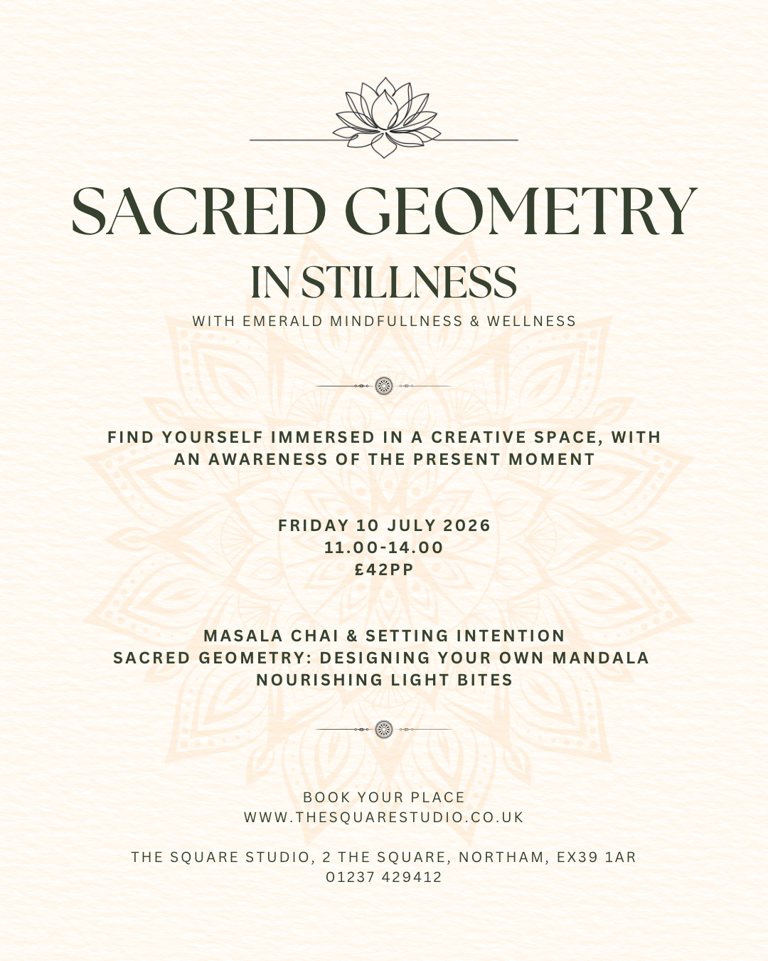 Sacred Geometry In Stillness